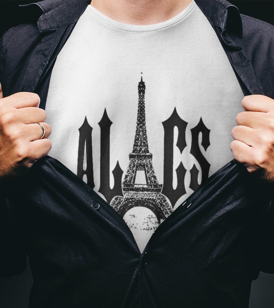 Awful Lot ALS Eiffel Tower Graphic Cough Syrup T-Shirt