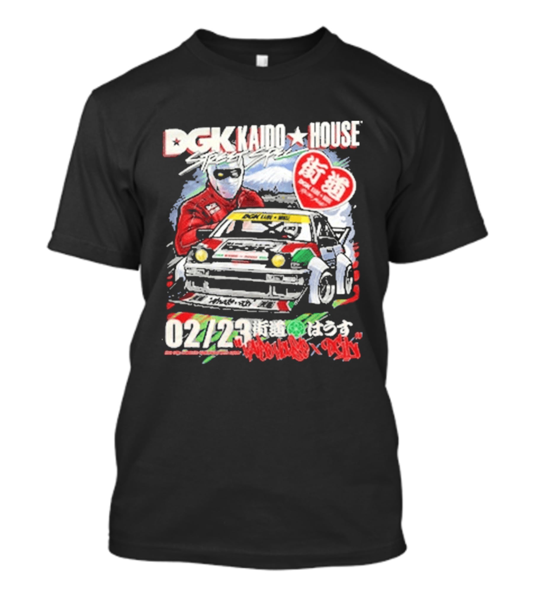 DGK Kaido House Raceway 02/23 Mountain Racer T-Shirt