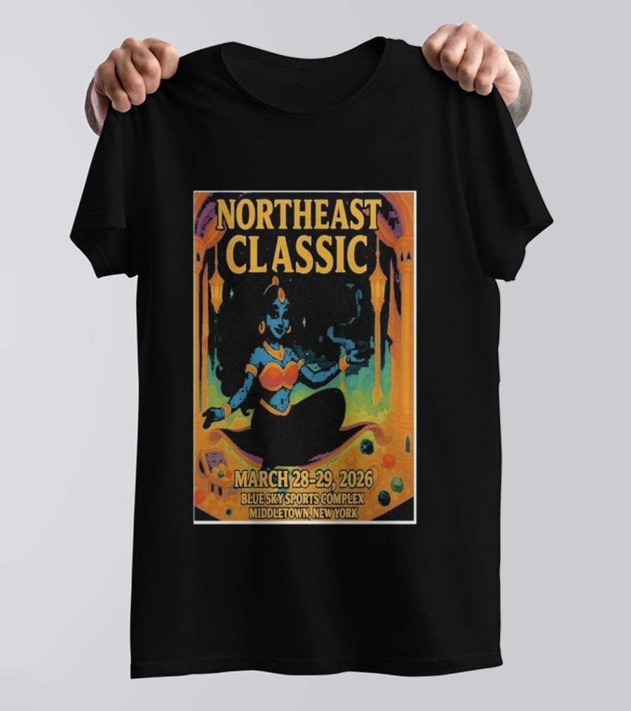 Northeast Classic March 28 29 2026 Blue Sky Sports Complex Middletown New York Vibrant Event With Mystical T-Shirt
