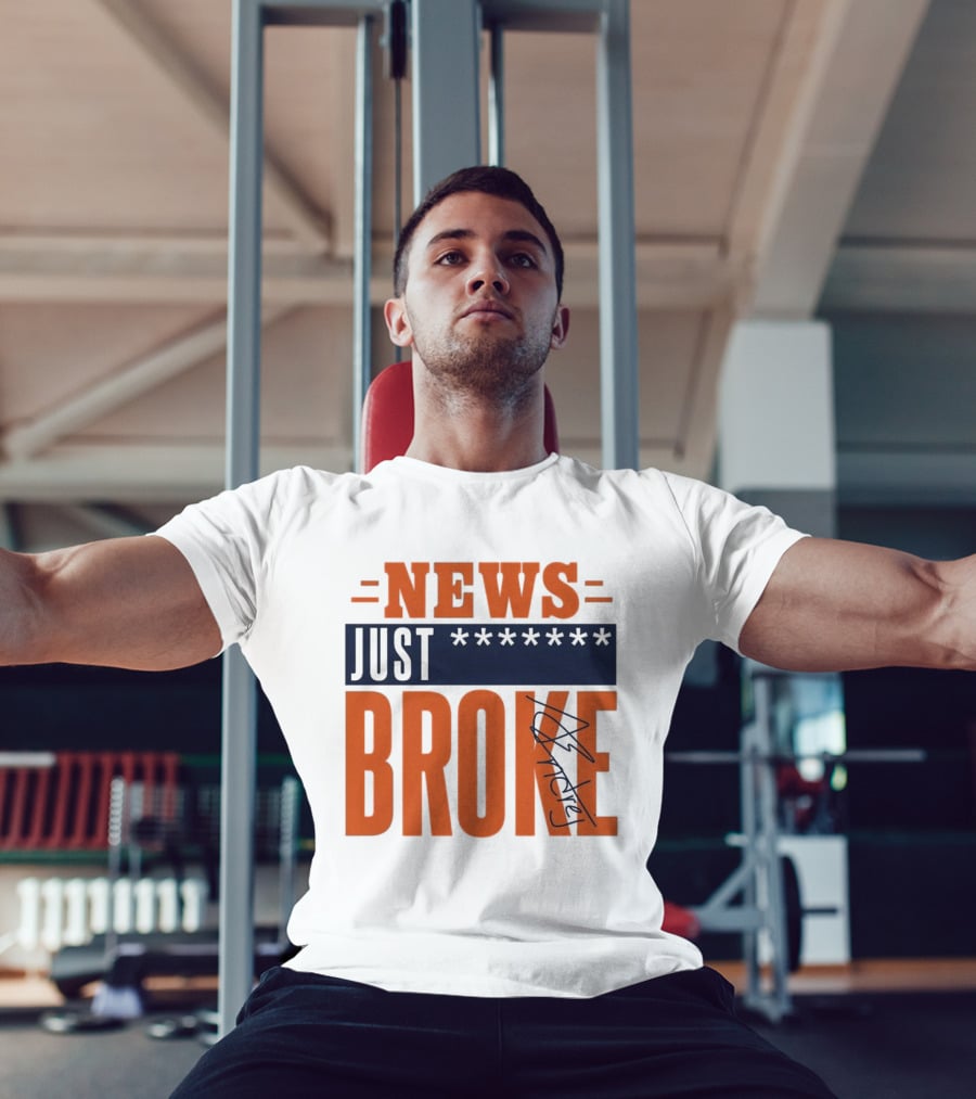 Andrej Stojakovic News Just Broke Illinois Fighting Illini T-Shirt