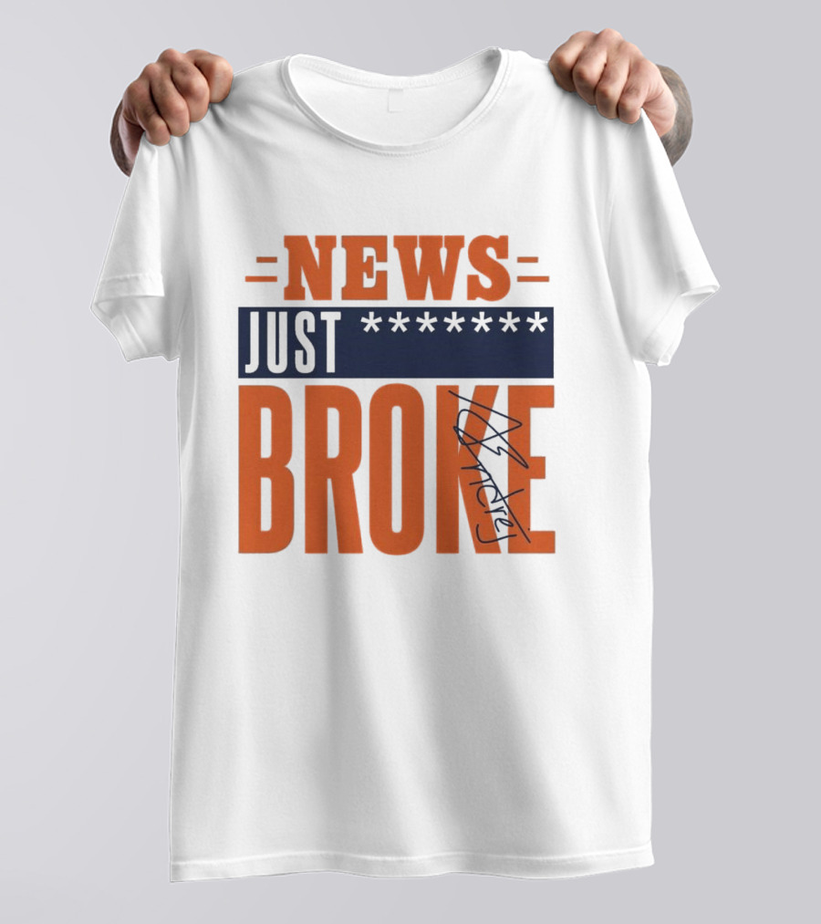 Andrej Stojakovic News Just Broke Illinois Fighting Illini T-Shirt