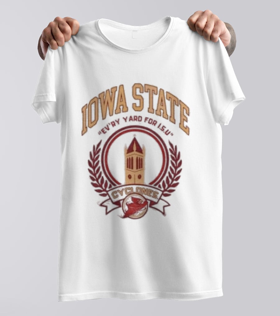 Iowa State Campanile State And Proud Tradition T-Shirt