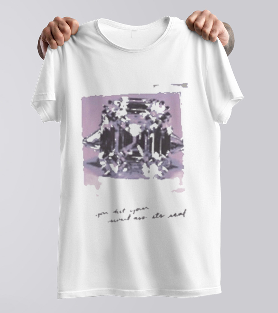 Elizabeth Taylor Diamond You Set Your Mind On The End T-Shirt