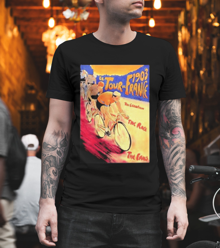 Le Tour De France 1903 The Grandest Race The Paris T-Shirt