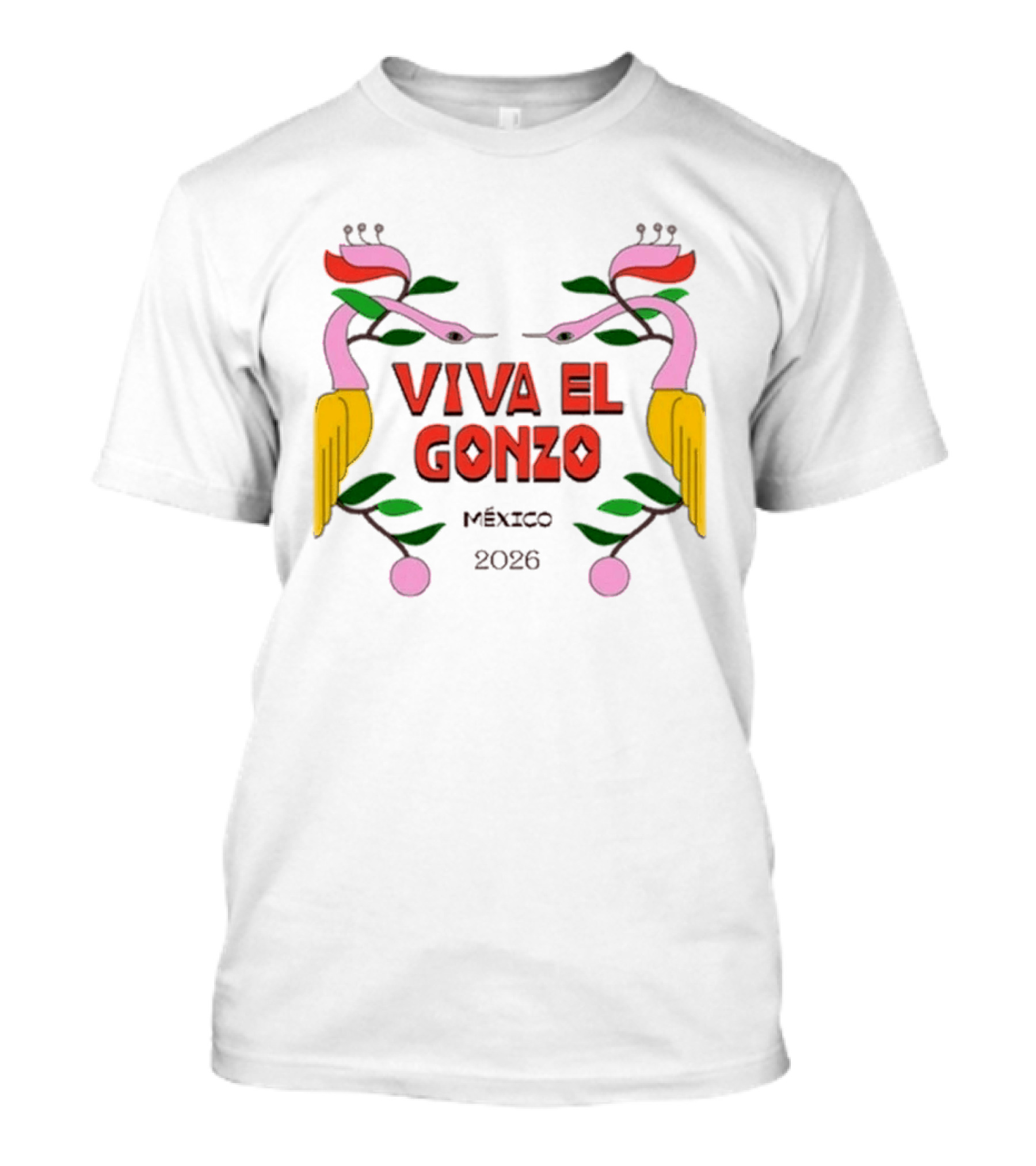 Viva El Gonzo México 2026 Golden Mangrove Womens T-Shirt