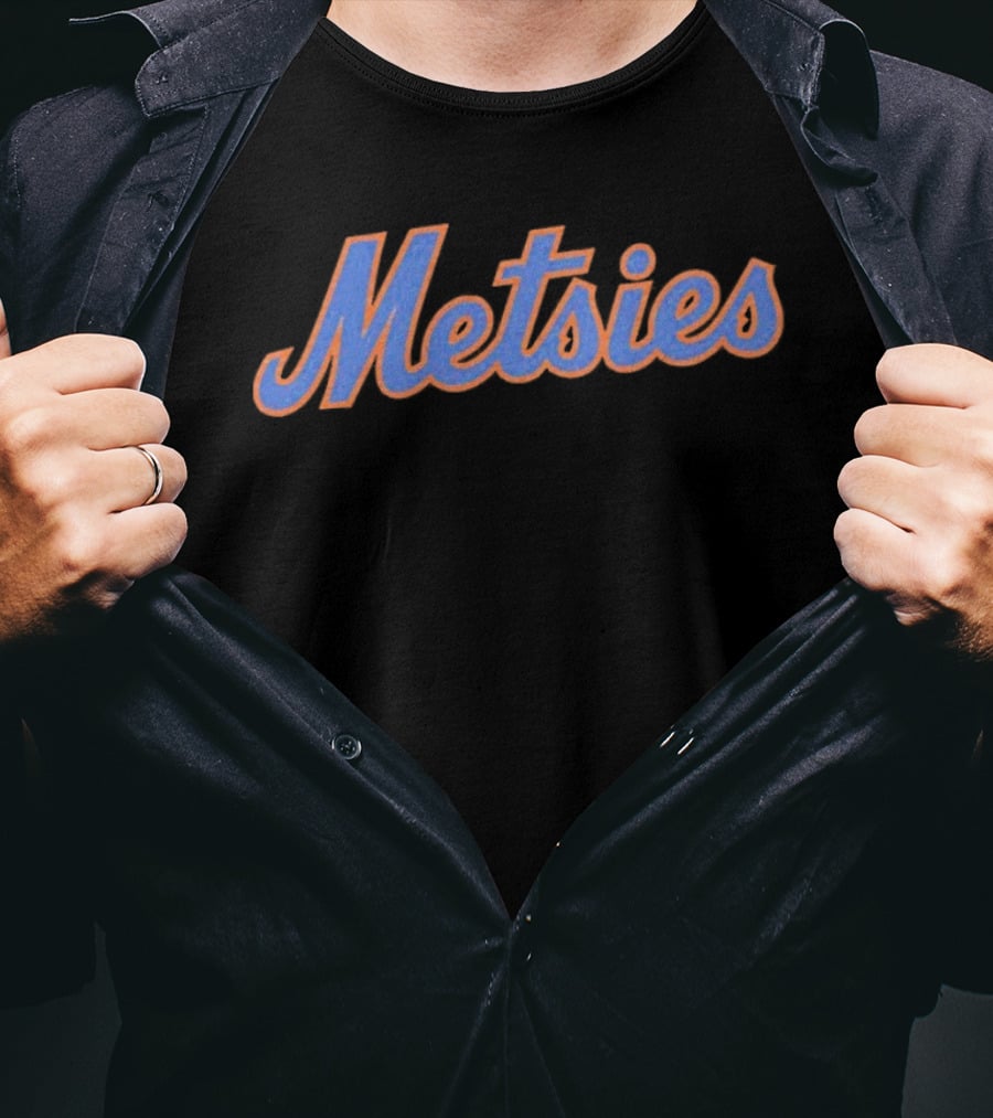 Metsies New York Mets Baseball Team Fan Gear T-Shirt