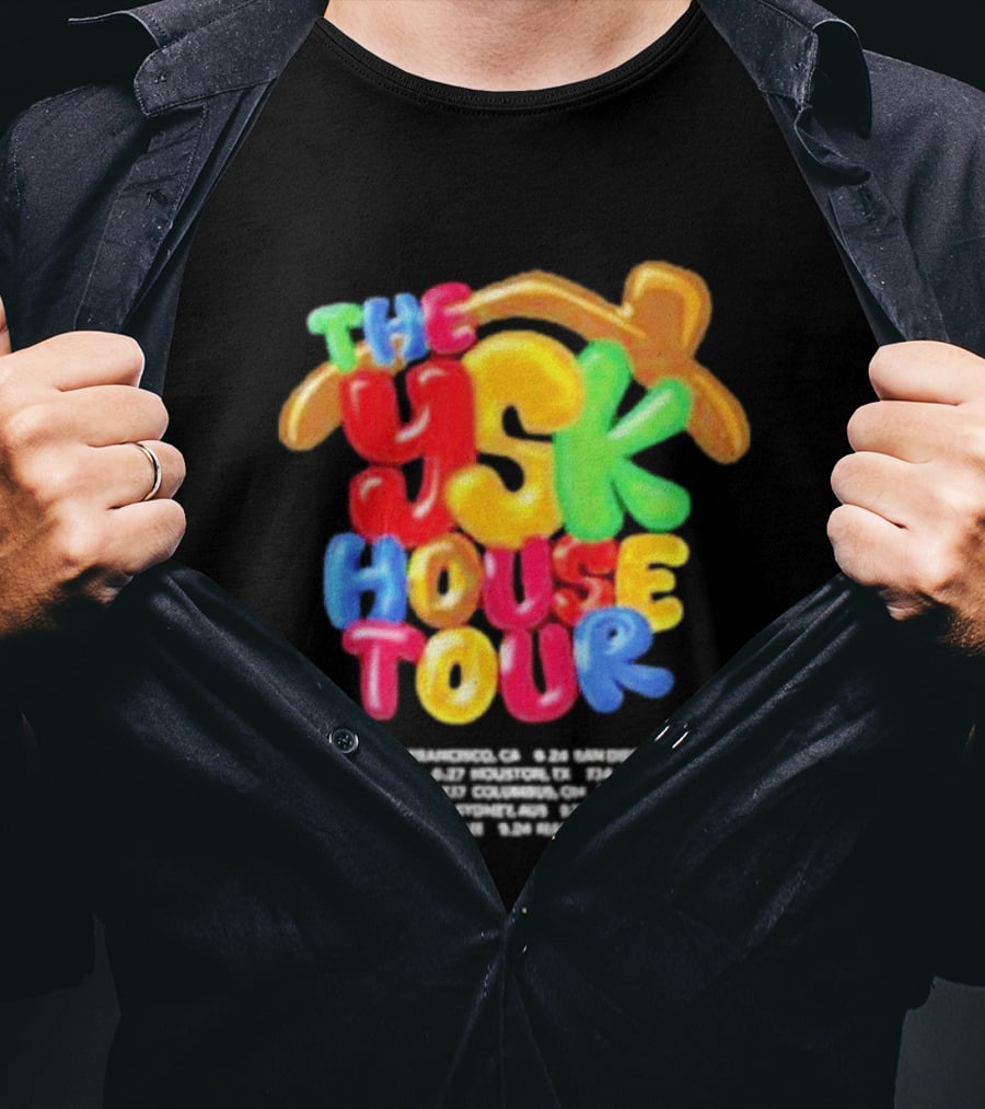 The YSK House Tour Orlando Toronto Calgary Vancouver Toronto September Sessions T-Shirt