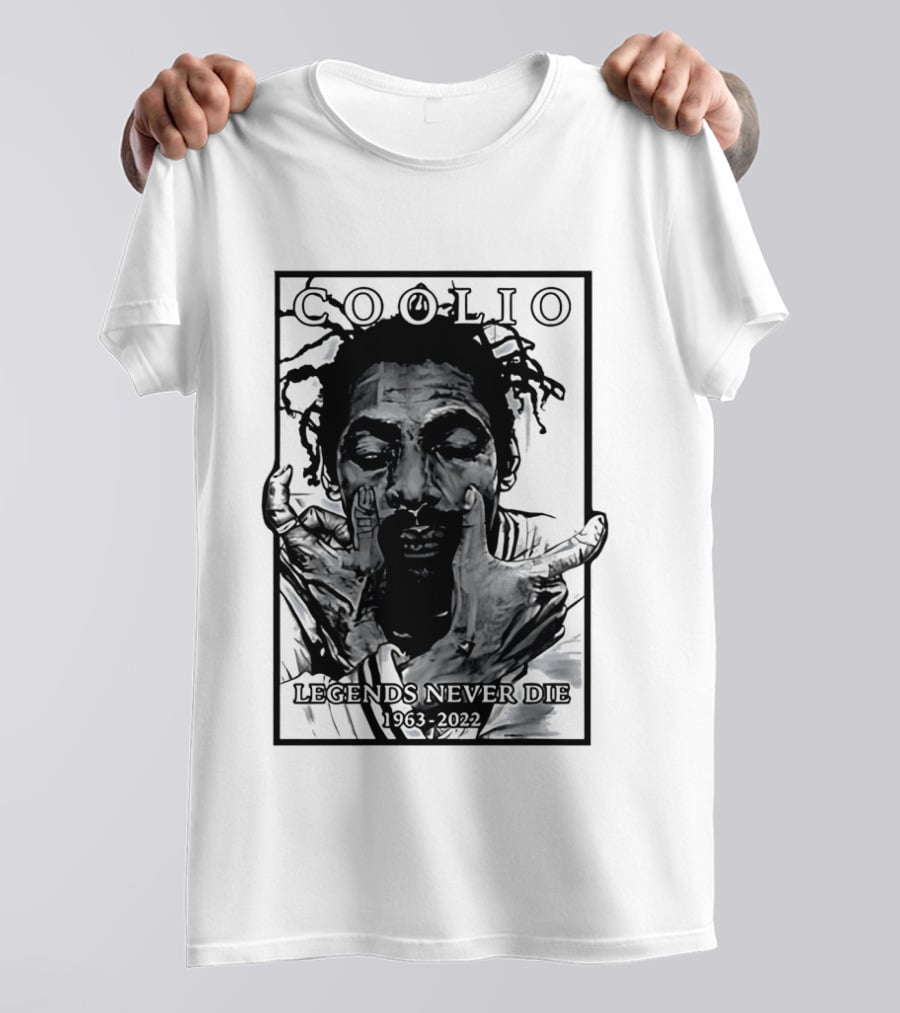COOLIO Legends Never Die 1963 2022 T-Shirt