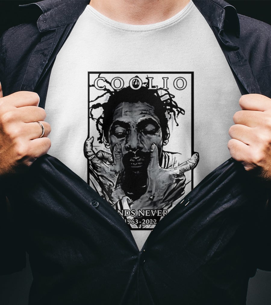 COOLIO Legends Never Die 1963 2022 T-Shirt