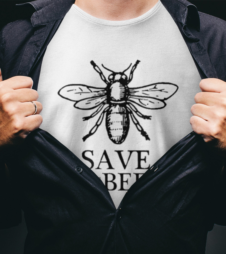 Save The Bees Preservation Awareness Campaign Vintage Bee T-Shirt