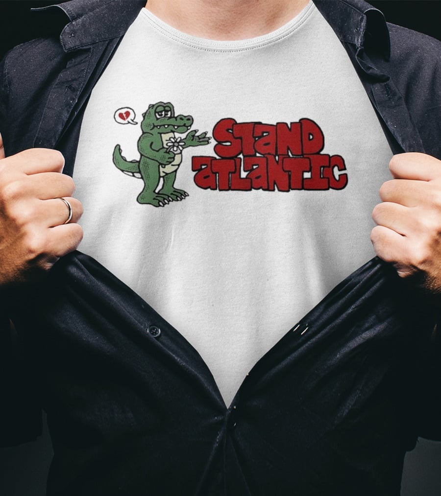 Stand Atlantic Croc Heart T-Shirt