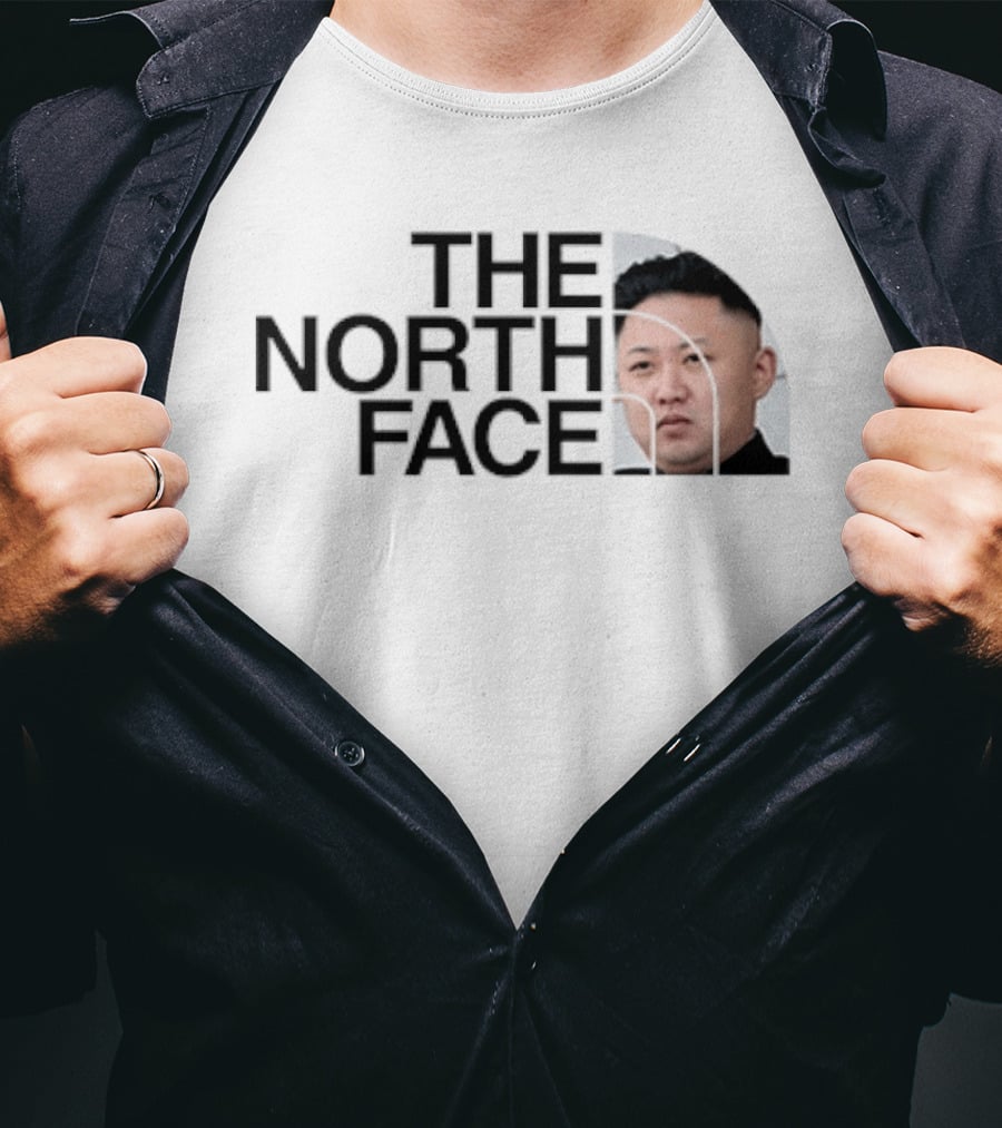 The North Face Kim Jong Un Parody Meme T-Shirt