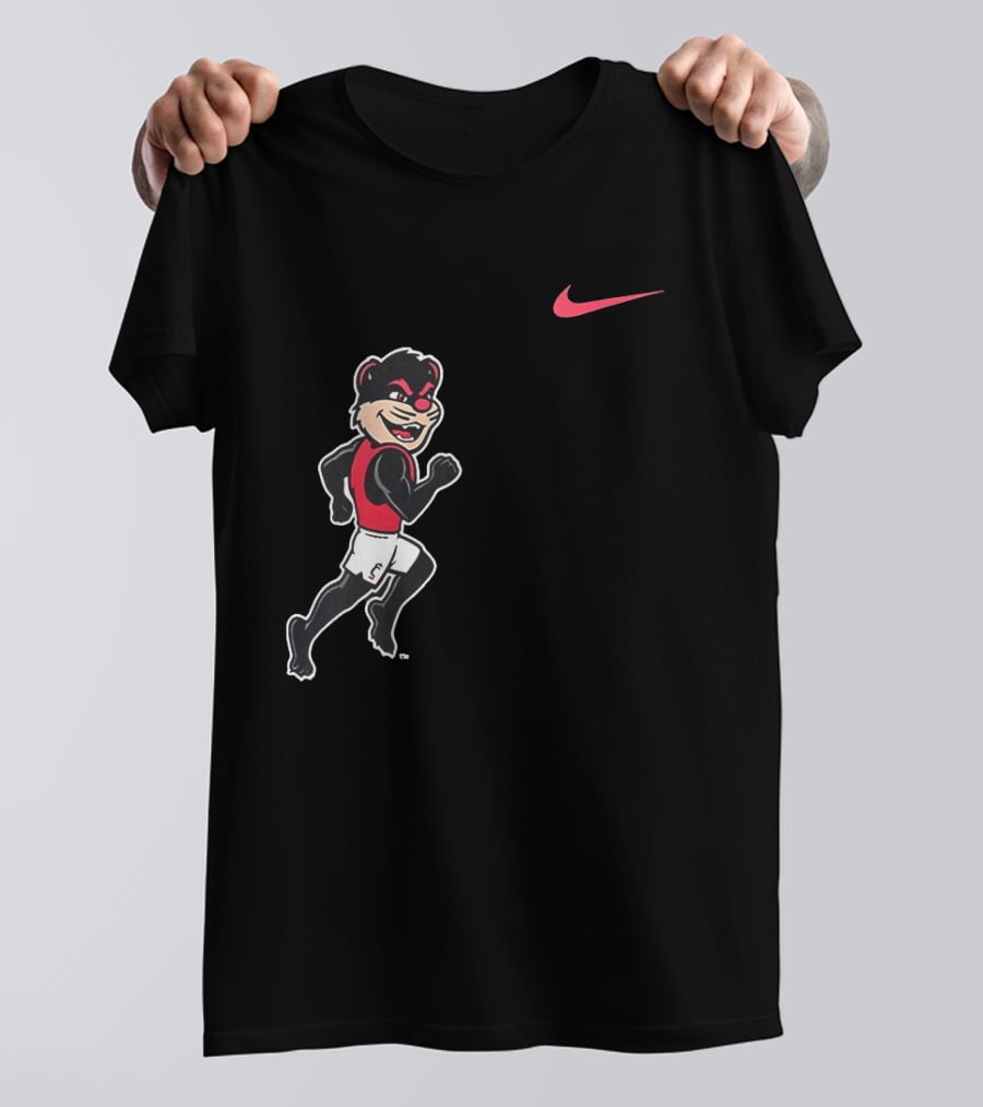 Bearcat Cincinnati Bearcats Nike Track And Field Running T-Shirt
