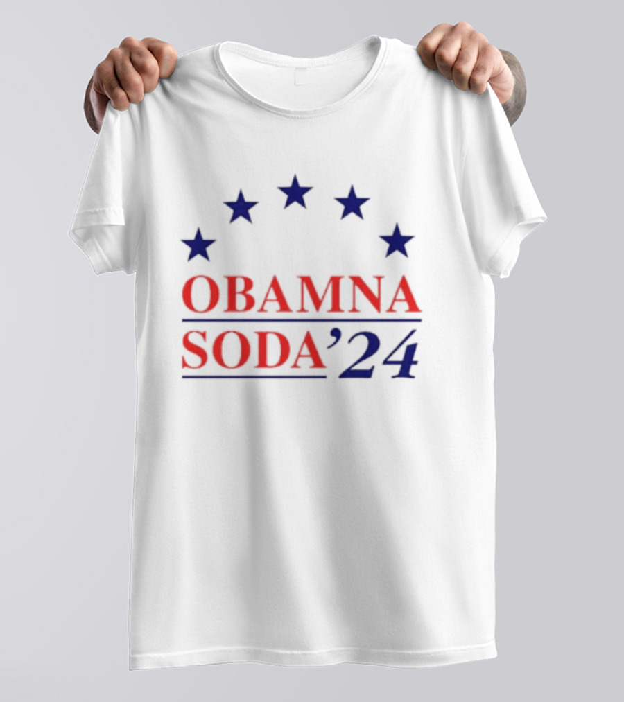 Obamna Soda '24 Stars Arch Political T-Shirt