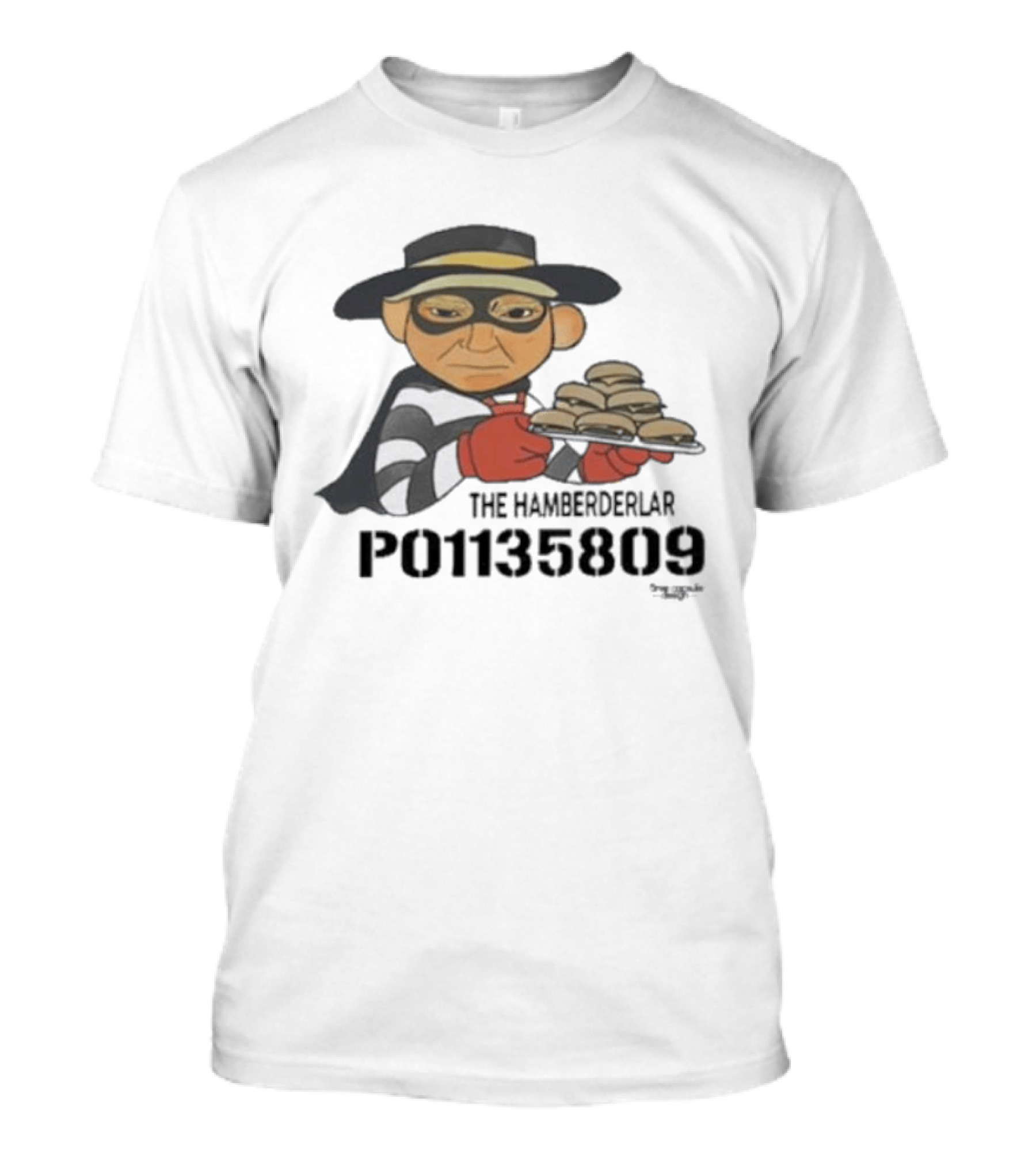 The Hamberderlar P01135809 Burger T-Shirt