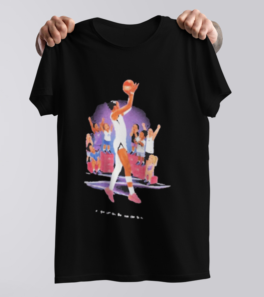 A'ja Wilson Basketball Icon Inspirational Phrase For Young Fans T-Shirt