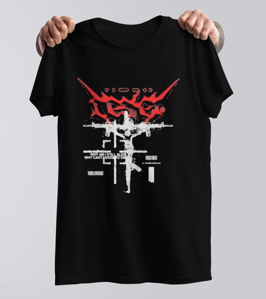 Dealer Trigger Discipline 3D Red Text Elements And Diagram T-Shirt