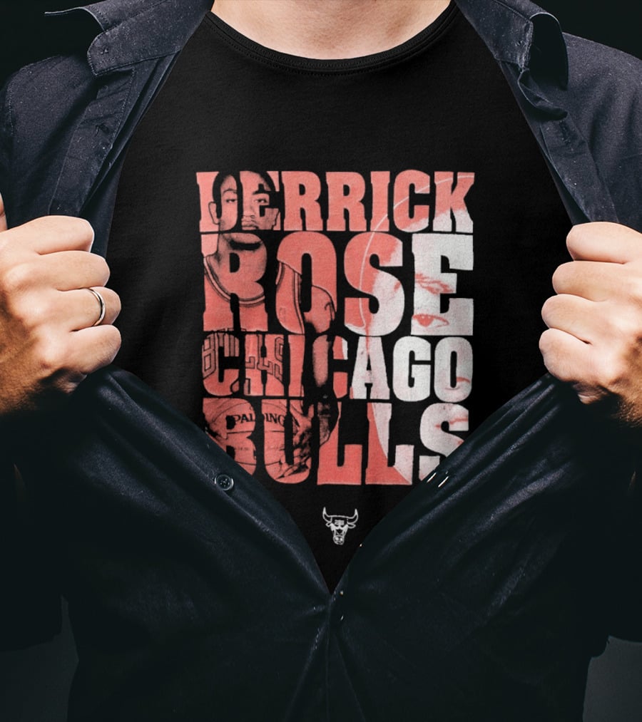 Derrick Rose Chicago Bulls 2010s UNK T-Shirt