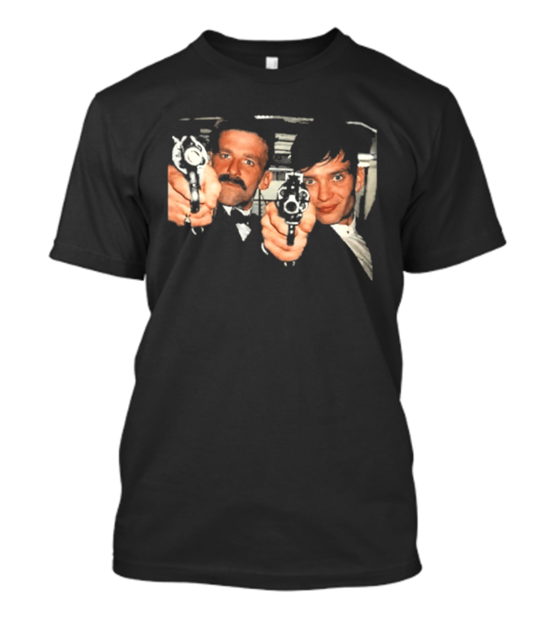 Peaky Blinders Arthur Tommy Shelby Guns T-Shirt