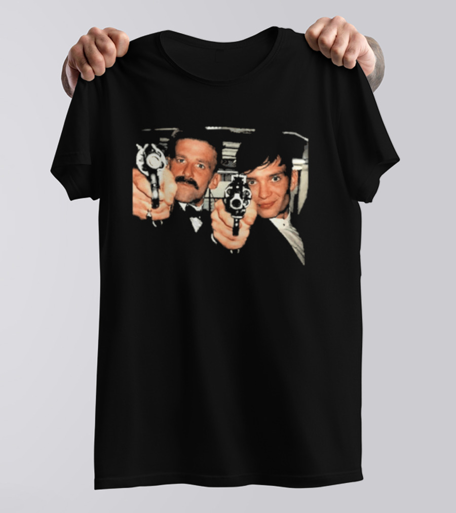 Peaky Blinders Arthur Tommy Shelby Guns T-Shirt