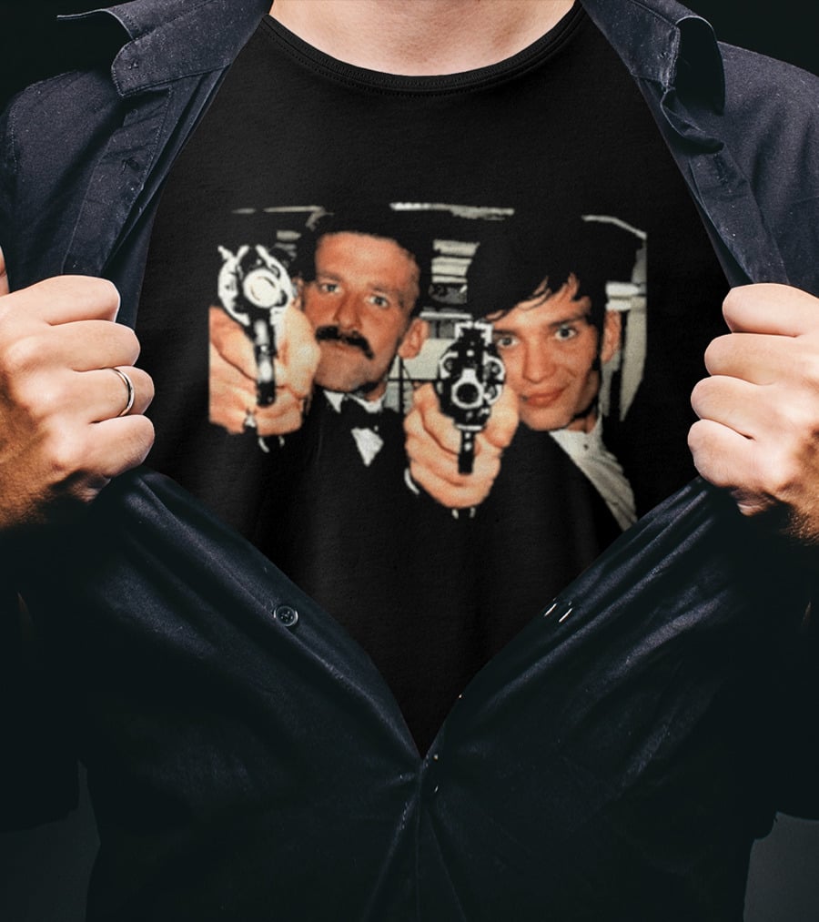 Peaky Blinders Arthur Tommy Shelby Guns T-Shirt