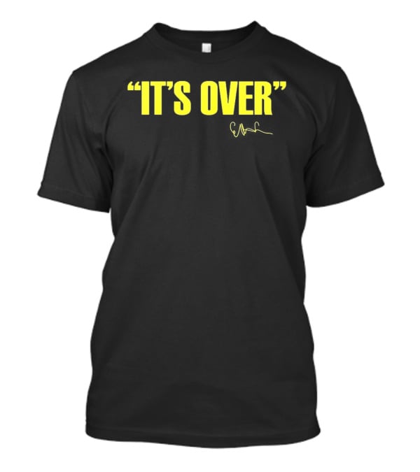 IT'S OVER" Elliot Cadeau Michigan Wolverines Basketball T-Shirt