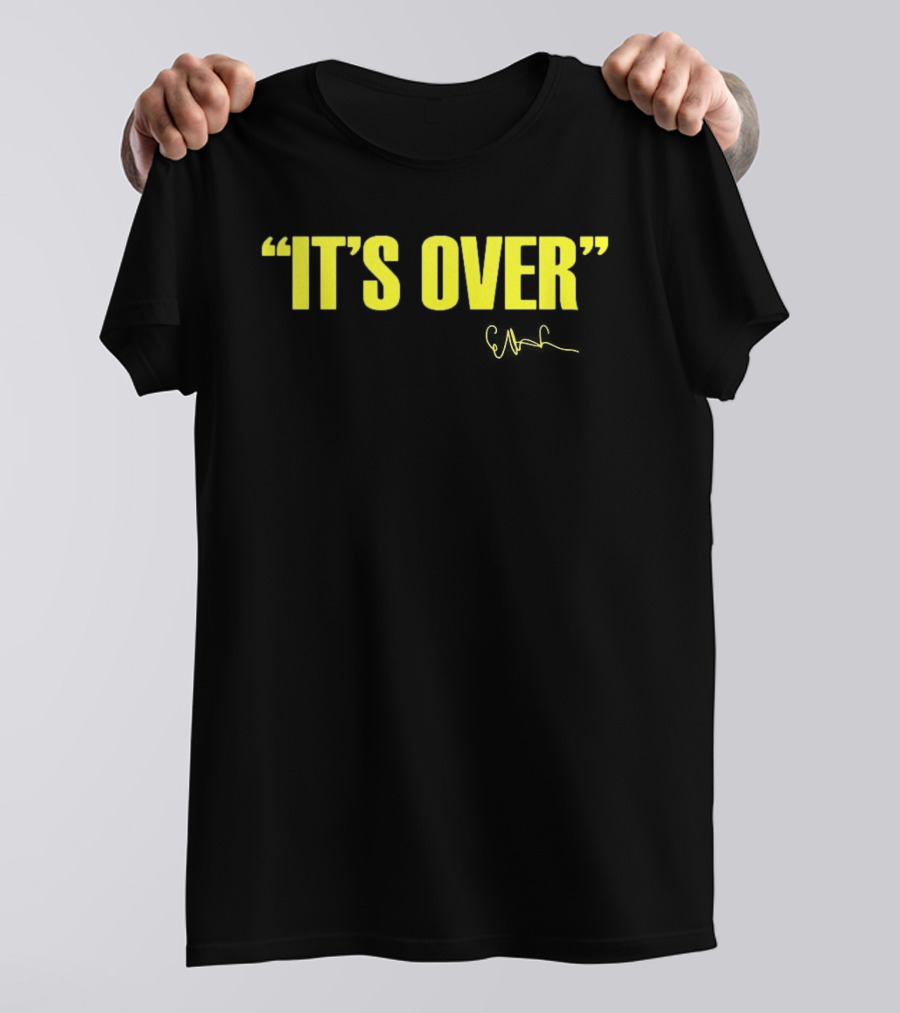 IT'S OVER" Elliot Cadeau Michigan Wolverines Basketball T-Shirt