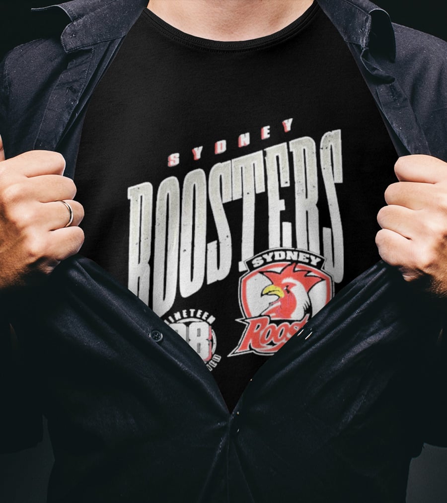 Sydney Roosters 2026 Toddler Roosters Boardriders Washed T-Shirt