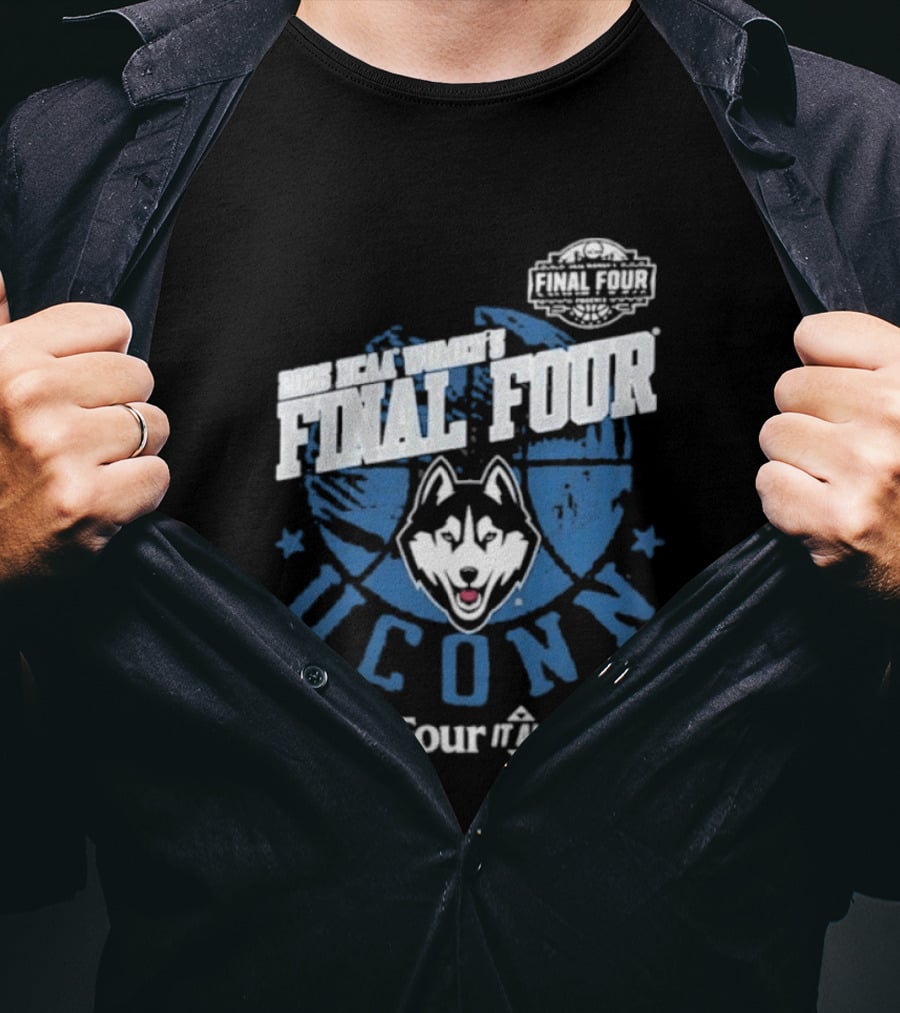 UConn Huskies 2026 NCAA Women's Final Four Four It All T-Shirt