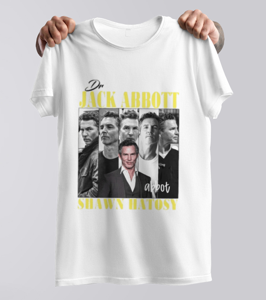 Dr Jack Abbott Shawn Hatosy Multiscene Portrait Compilation T-Shirt