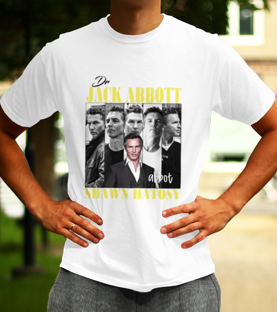 Dr Jack Abbott Shawn Hatosy Multiscene Portrait Compilation T-Shirt