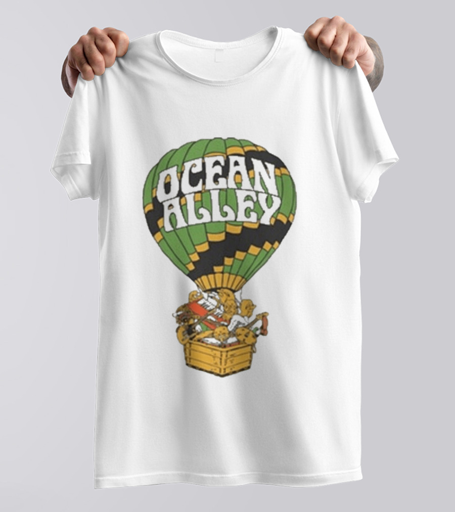 Ocean Alley 2026 Aus Nz Tour Hot Air Balloon T-Shirt