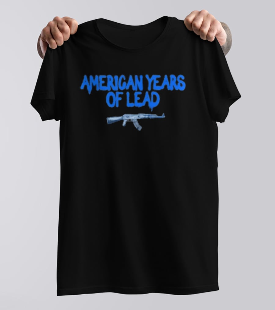 American Years Of Lead Second Amendment Ice Rifle T-Shirt
