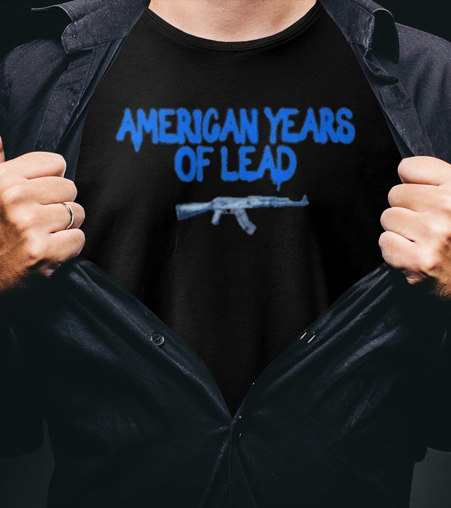 American Years Of Lead Second Amendment Ice Rifle T-Shirt