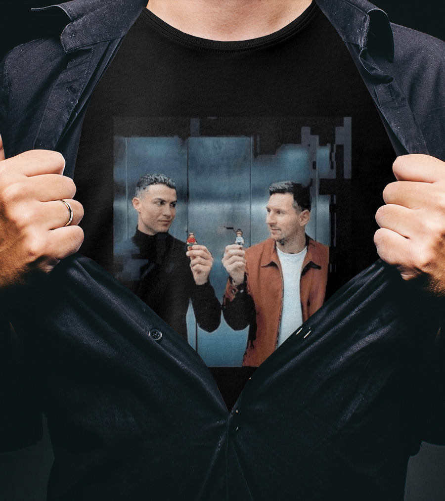 Lego World Cup 2026 Cristiano Ronaldo Lionel Messi GOAT Commercial T-Shirt