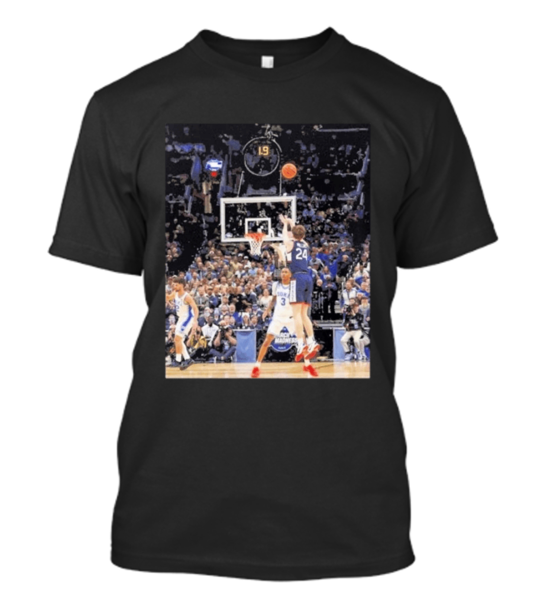 Braylon Mullins Clutch Shot Against Duke NCAA March Madness Game Winner Basket With 1.9 Seconds Left T-Shirt