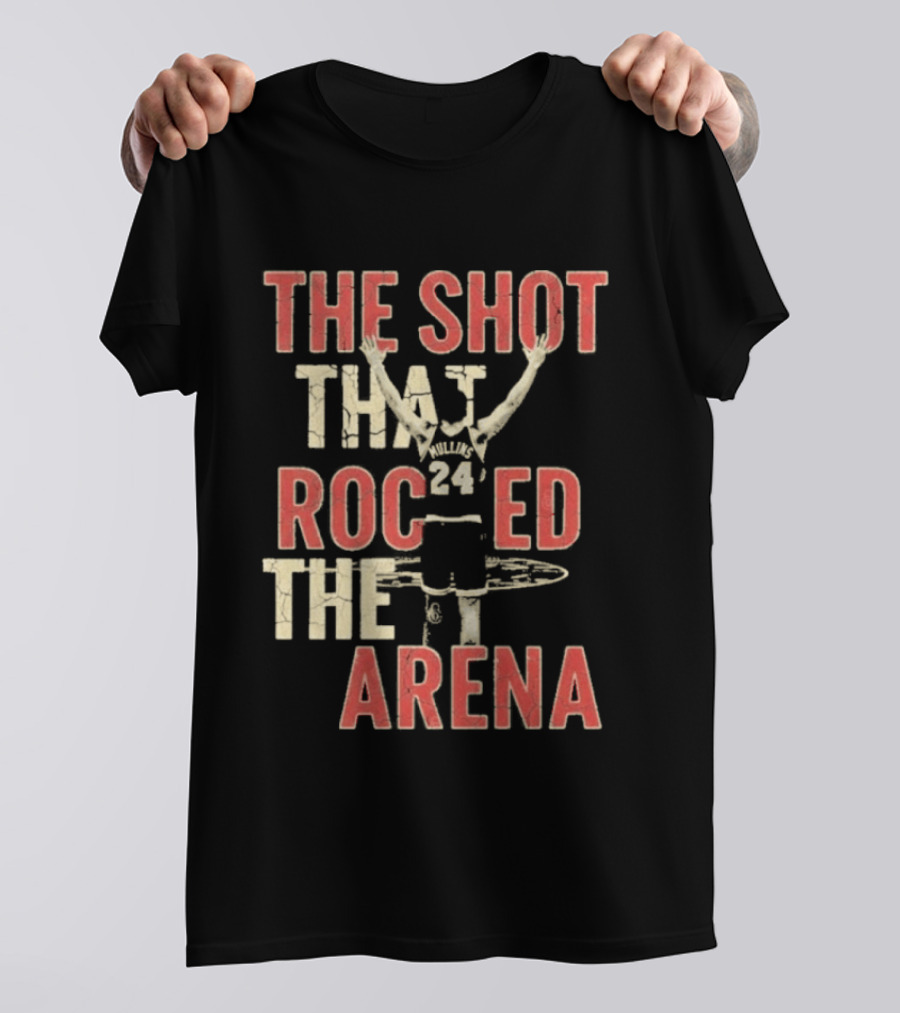 The Shot That Rocked The Arena Braylon Mullins Basketball Icon 24 T-Shirt