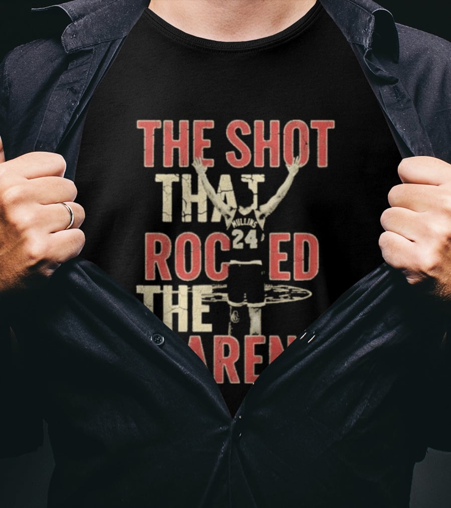 The Shot That Rocked The Arena Braylon Mullins Basketball Icon 24 T-Shirt
