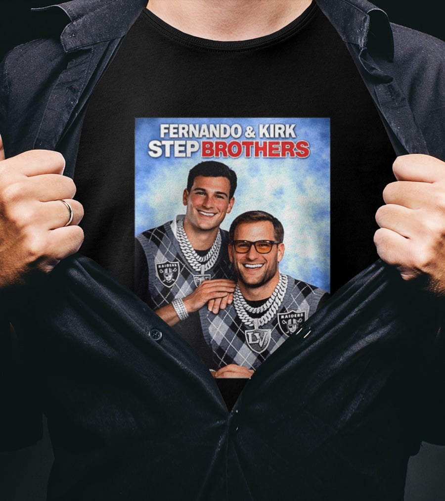 Fernando Kirk Step Brothers Las Vegas Raiders NFL T-Shirt