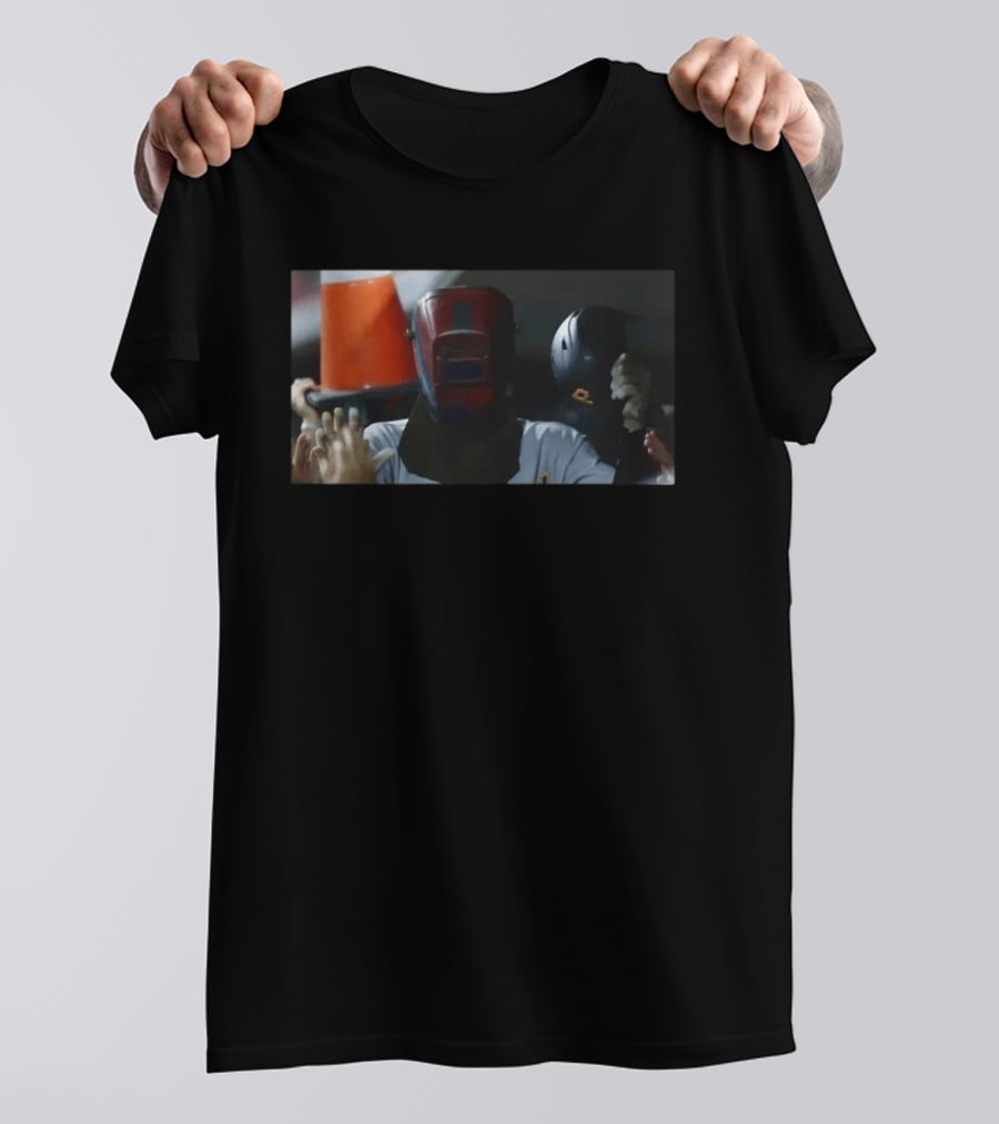 Pittsburgh Pirates Celebrate With Orange Cone And Welding Mask T-Shirt