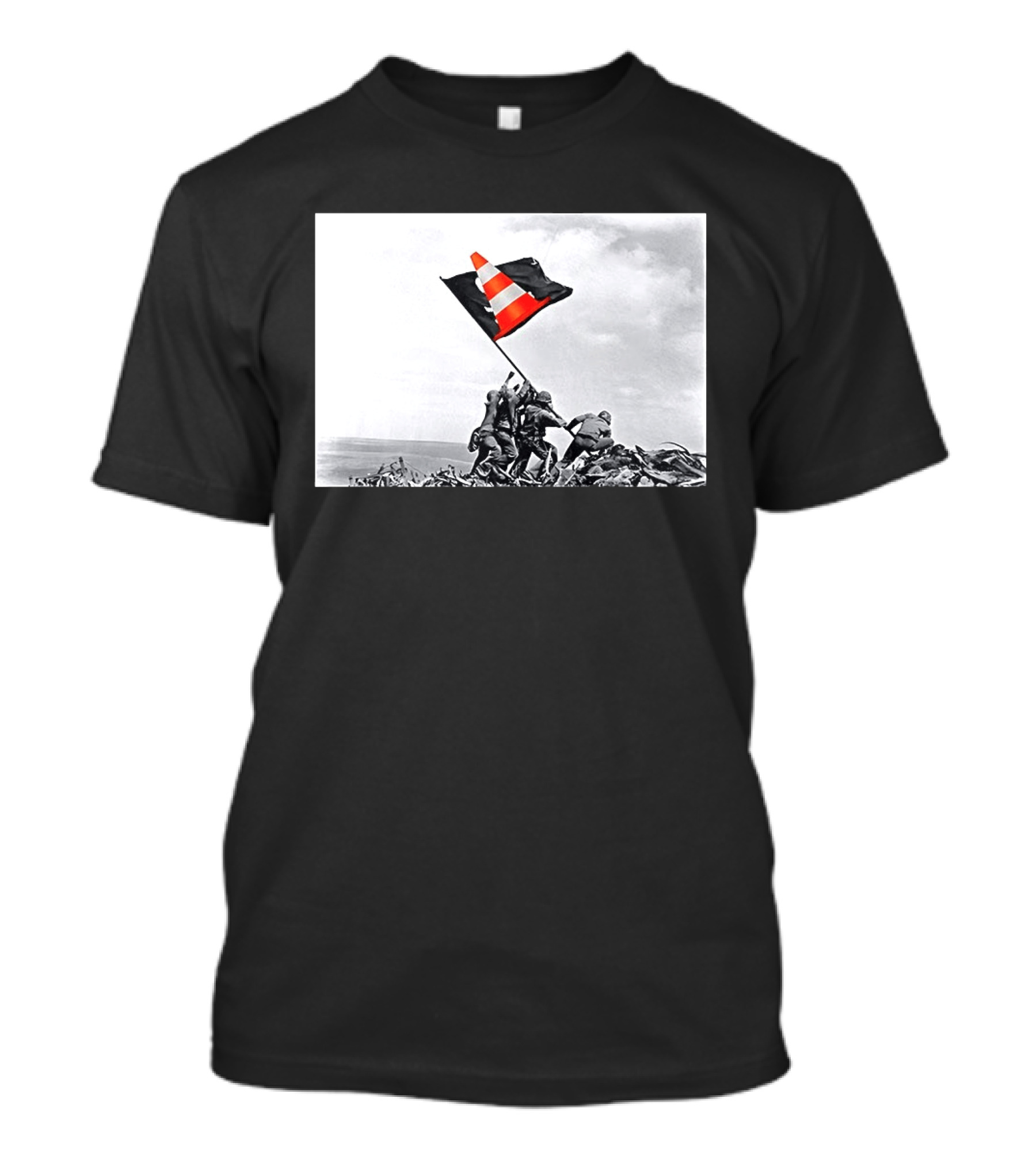 Pittsburgh Pirates Win Their First Series Traffic Cone Flag T-Shirt