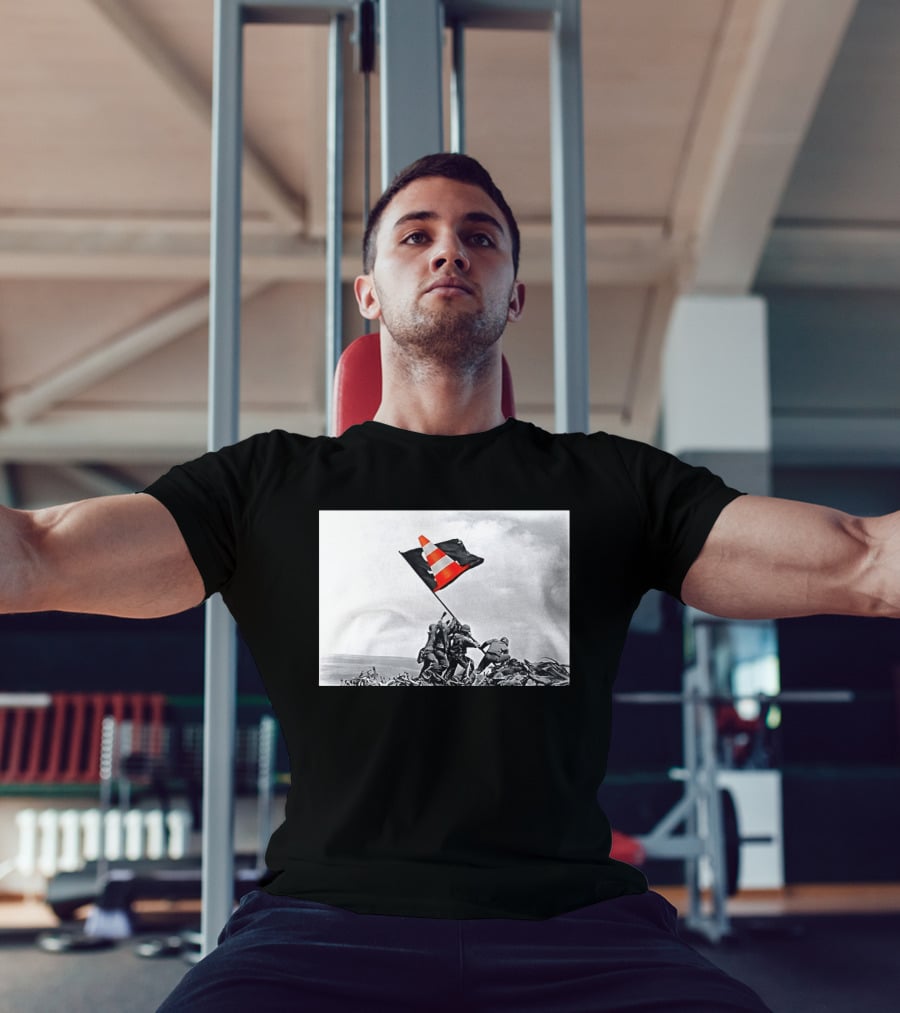 Pittsburgh Pirates Win Their First Series Traffic Cone Flag T-Shirt