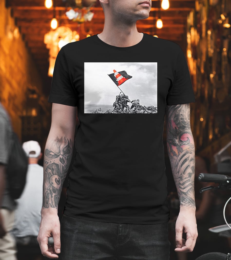 Pittsburgh Pirates Win Their First Series Traffic Cone Flag T-Shirt