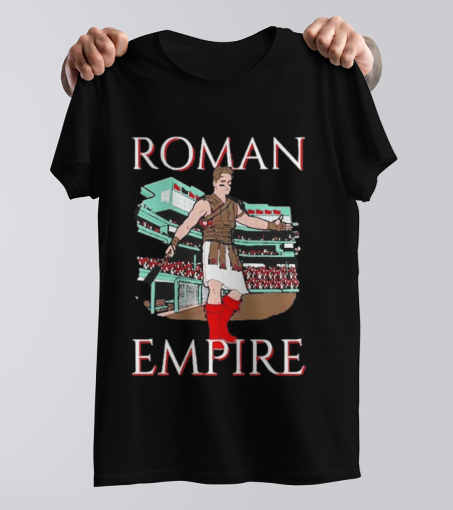 Roman Empire Anthology Boston Red Sox Fenway Park Roman Anthony T-Shirt