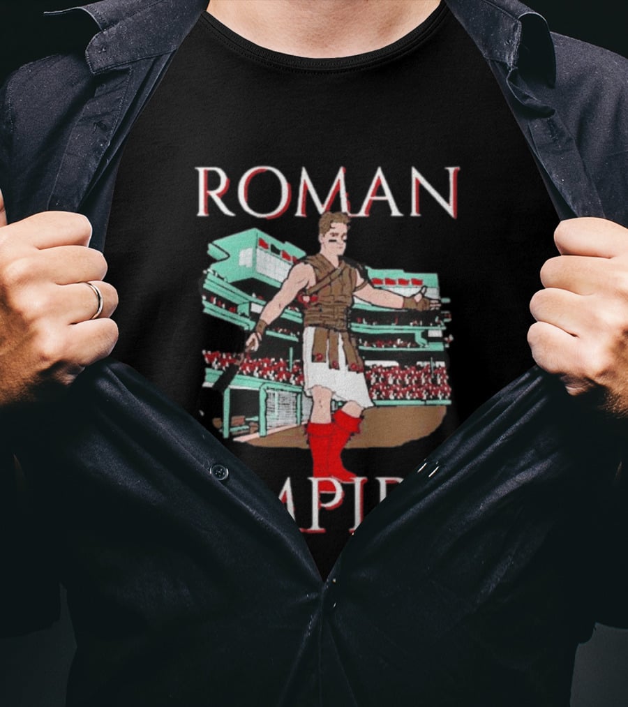 Roman Empire Anthology Boston Red Sox Fenway Park Roman Anthony T-Shirt