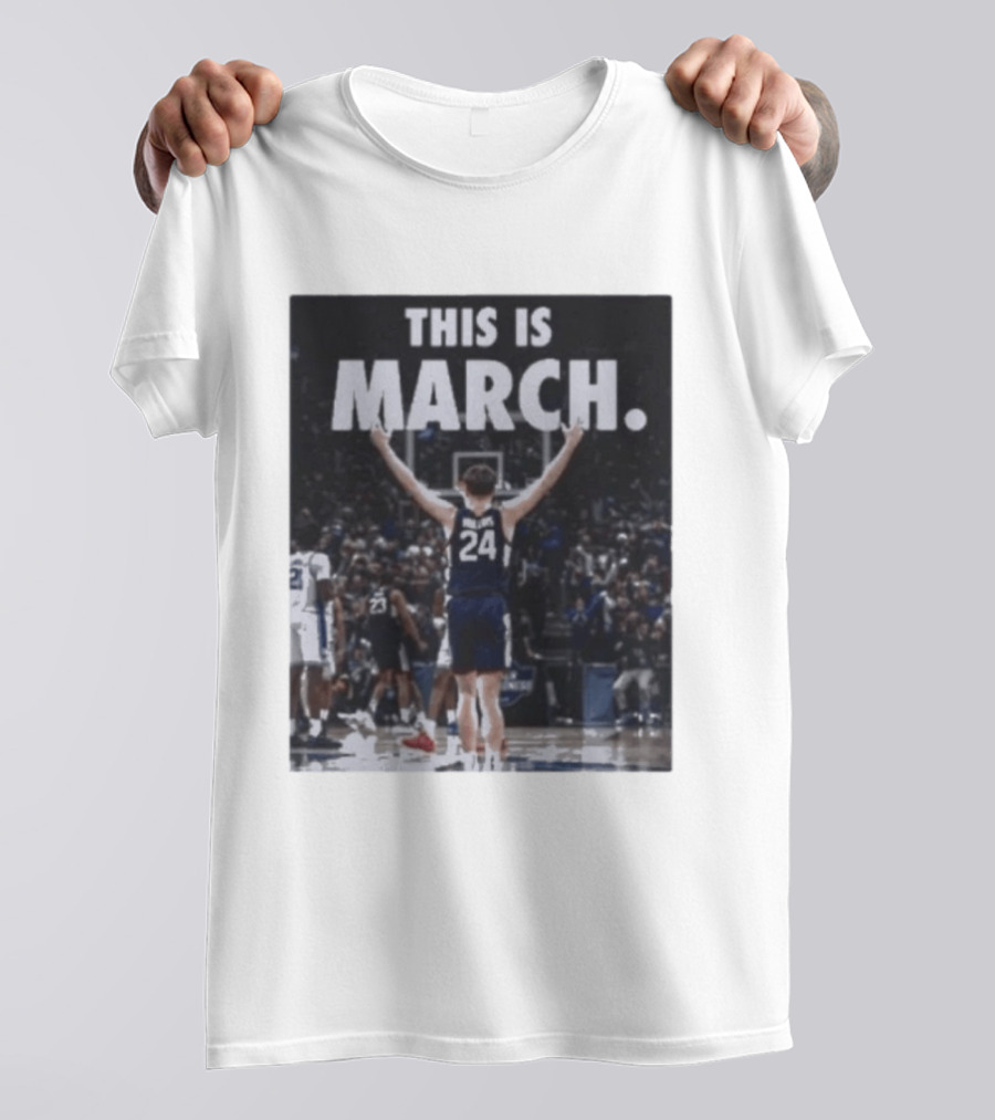 This Is March Braylon Mullins The Shot Uconn Clutch Basketball Moment T-Shirt