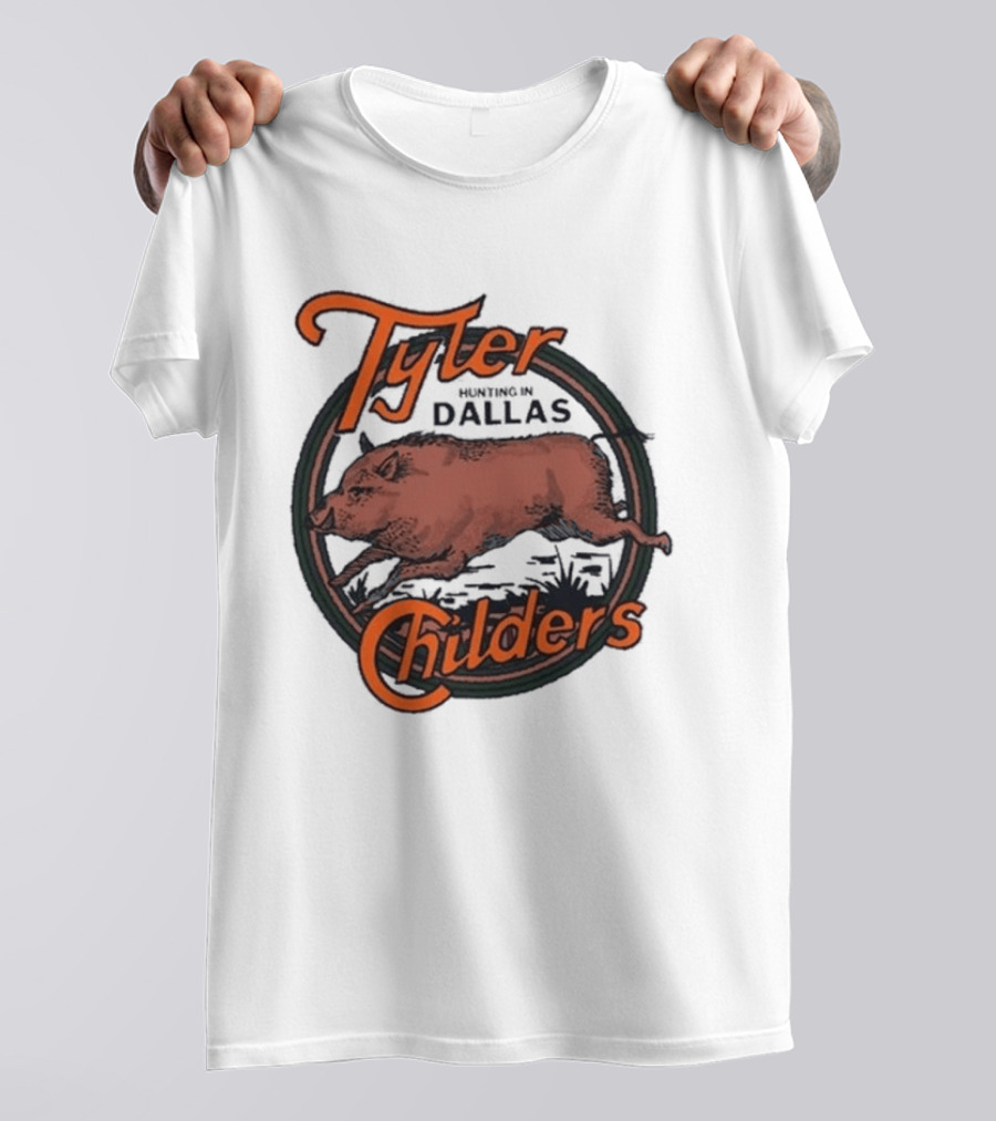 Tyler Childers Dallas Dos Equis Pavilion Pig T-Shirt