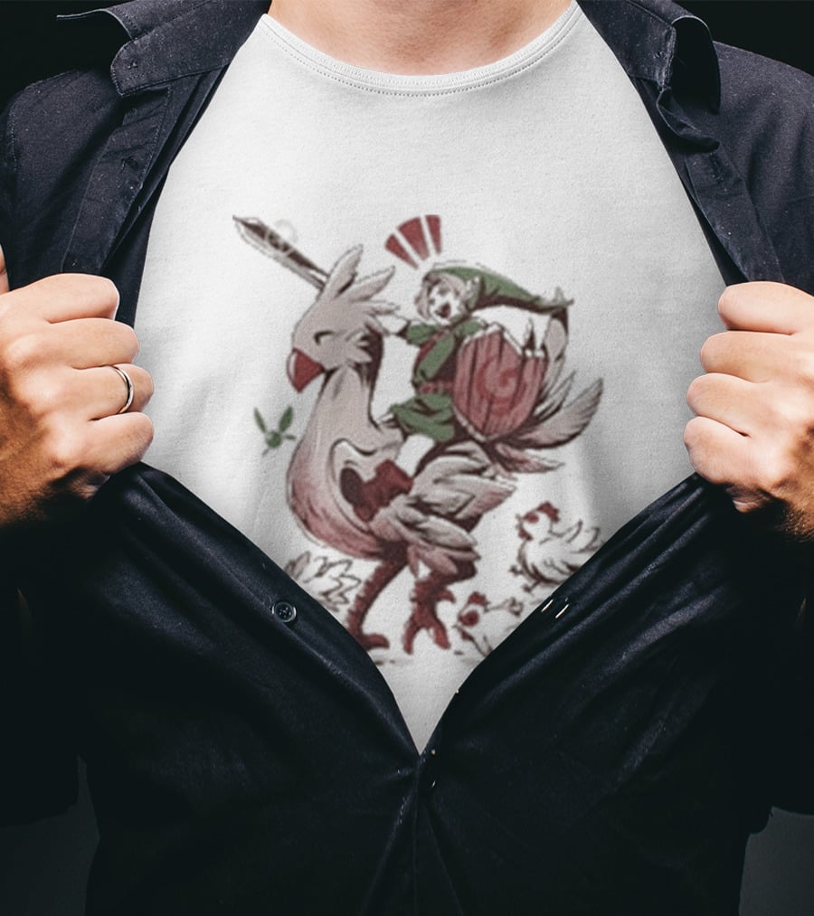 Birds Of A Feather Pop Culture Wizard Fantasy Bird Rider T-Shirt