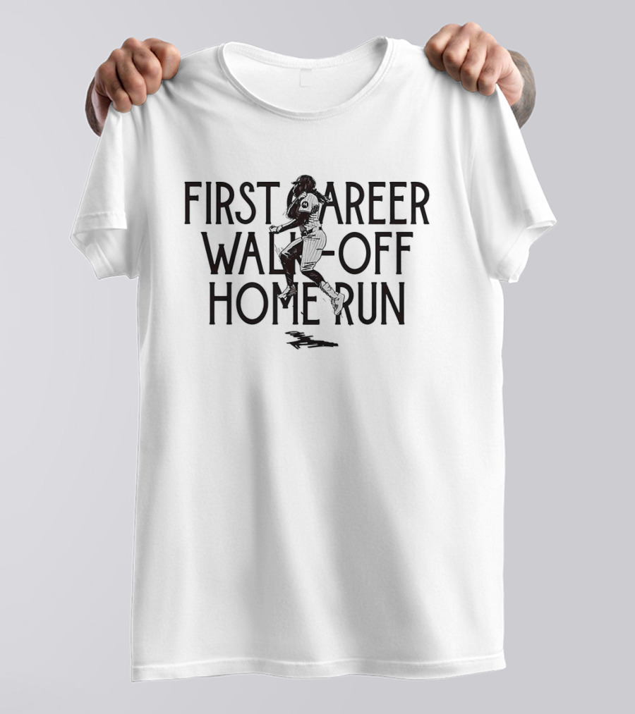 First Career Walk Off Home Run San Diego Padres Baseball T-Shirt