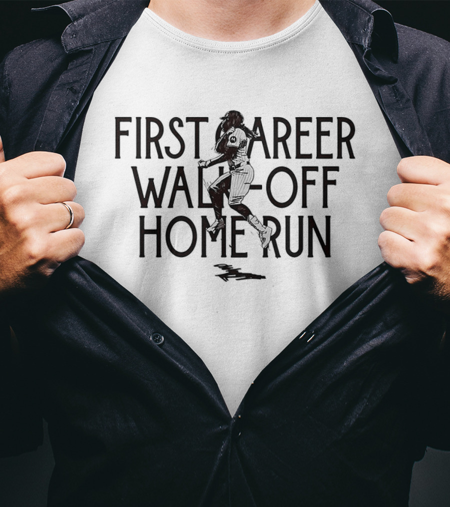First Career Walk Off Home Run San Diego Padres Baseball T-Shirt